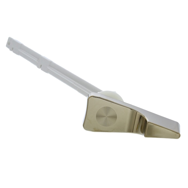 Jones Stephens Polished Brass Tank Lever for American Standard ABS 45Deg. Arm, Cadet 2 Plastic Arm, Spud and Nut T01043 - main